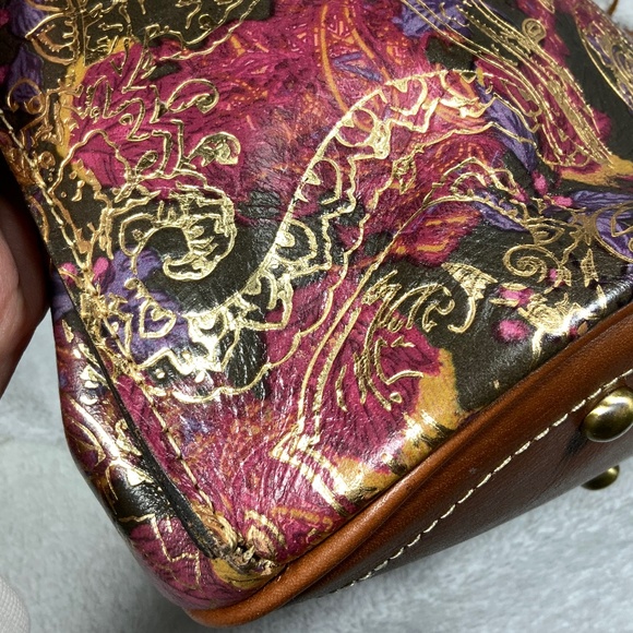 Patricia Nash Otavia Leather Bucket Bag - Picture 12 of 14